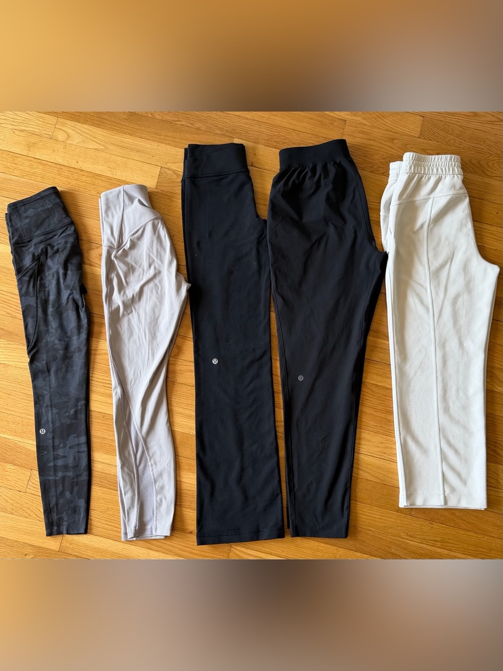 lululemon 4 athletica woman Black and White Leggings Pack - Black, Gray, White